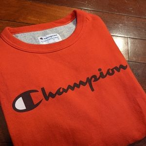 Red Champion Crew Neck